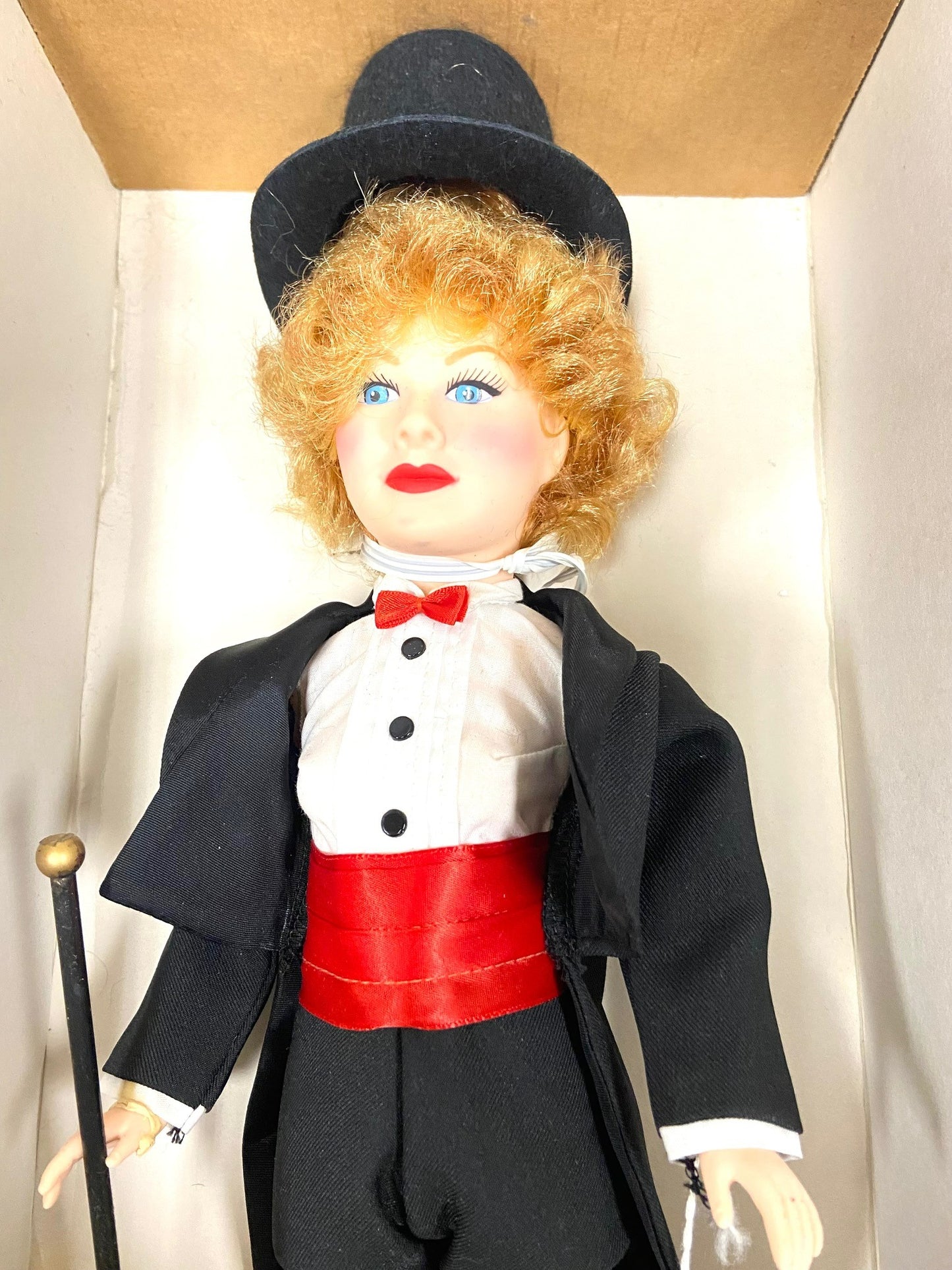 Lucille Ball Debut of Here's Lucy 15 1/2" Tall Lucy Doll by Effanbee (Mfg 1985)