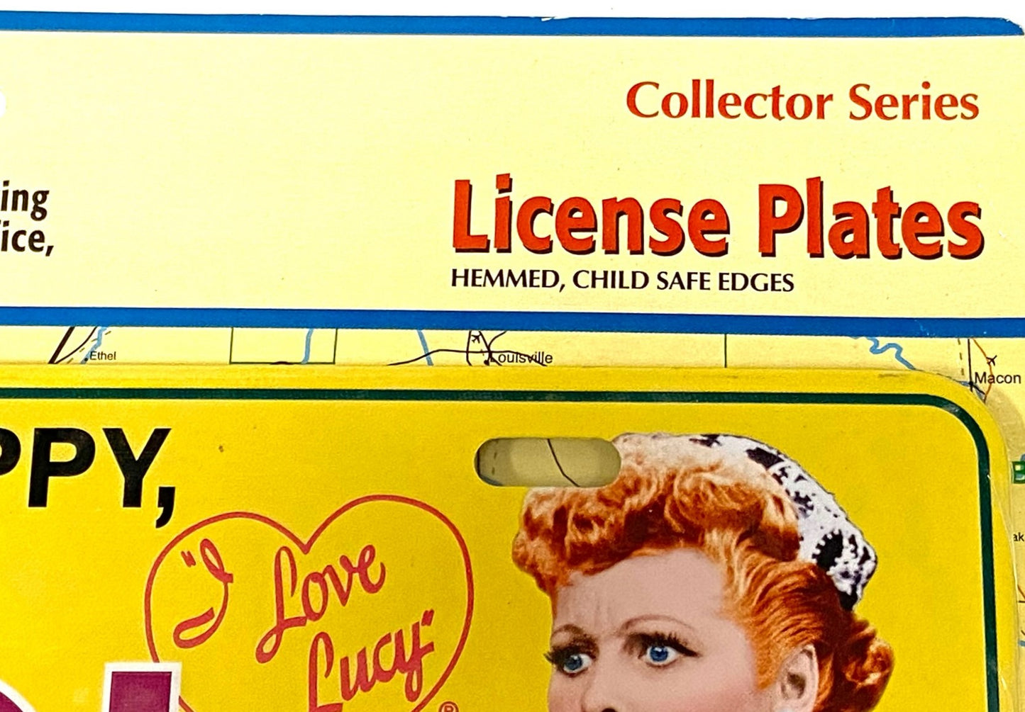 I Love Lucy 1952 "Vita Grl" Episode License Plate by Sign of the Times