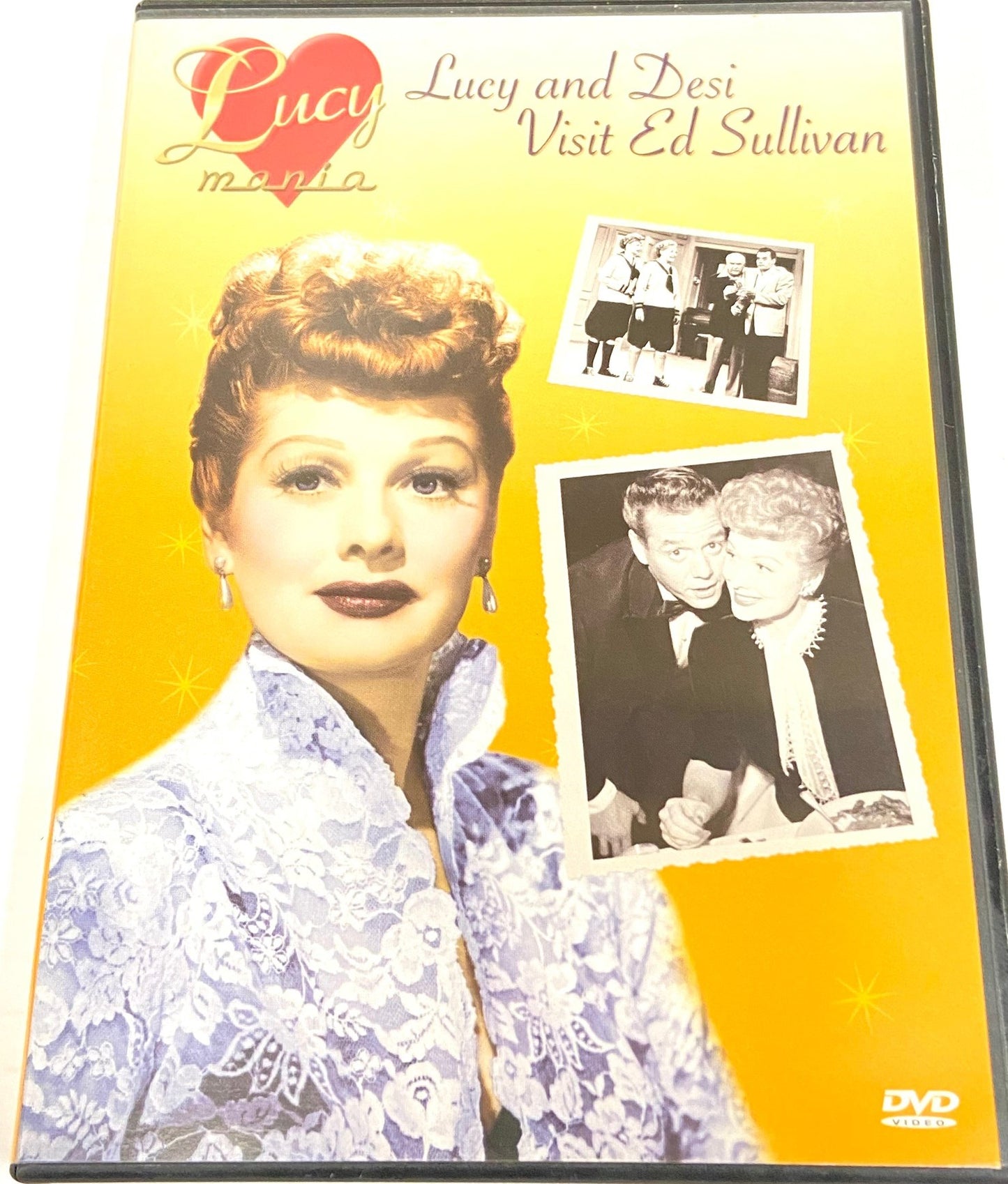 Lucy Mania: Lucy and Desi Visit Ed Sullivan 1956 DVD (Used) by GoodTimes (Mfg 2001)