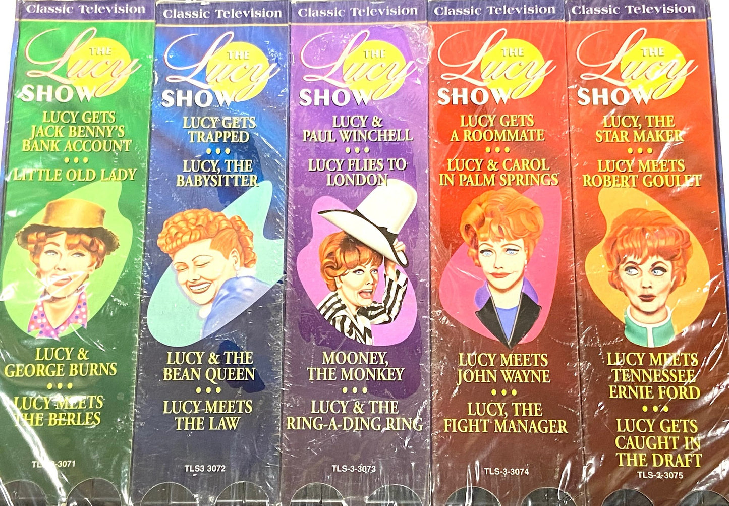 The Lucy Show 1967 Classic VHS Tapes by Madacy Entertainment 1998