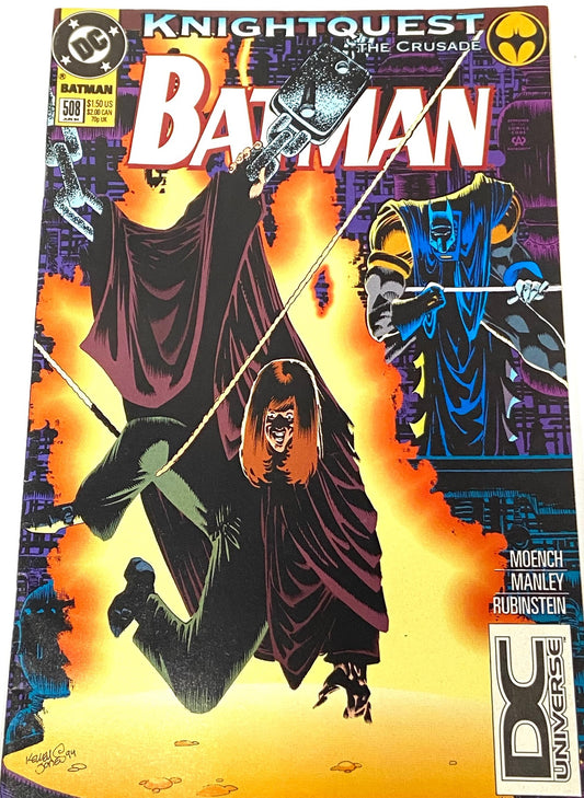 Batman: "Knightquest: The Crusade" Issue #508 June 1994 by DC Comics