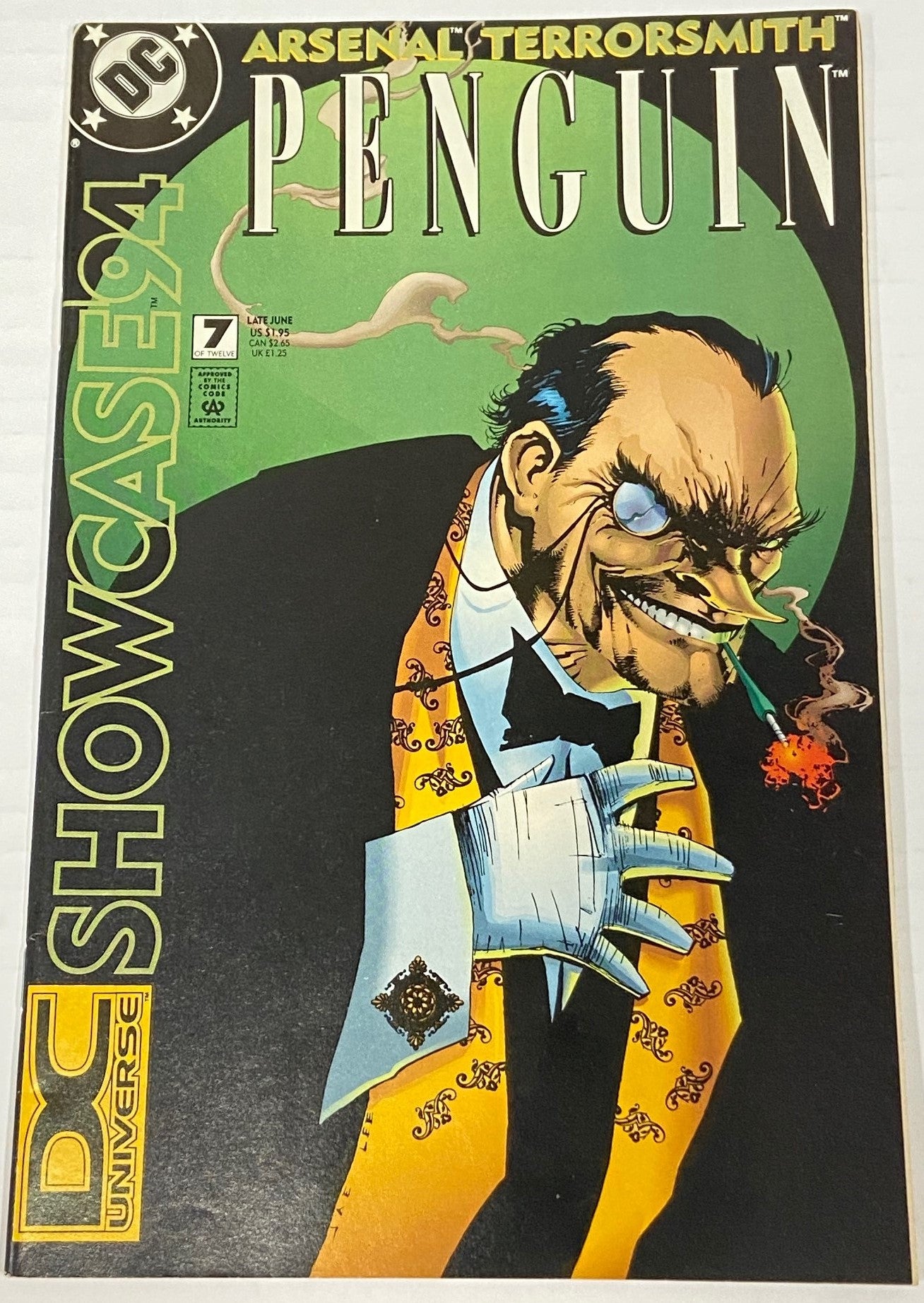 Showcase'94: "Penguin: Arsenal Terrorsmith" Issue #7 June 1994 by DC Comics