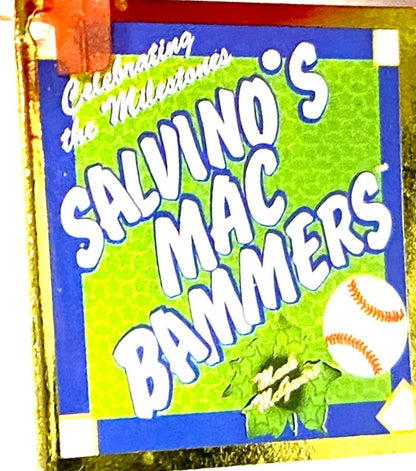 Mark McGwire 400 Homers 5-8-1998 Beanie Mac Bomber by Salvino's