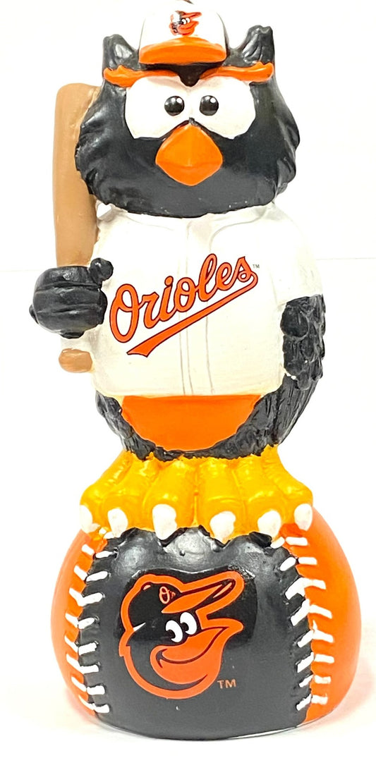 Baltimore Orioles 2013 Resin Mascot Perched on Ball (Used) by Forever Collectibles