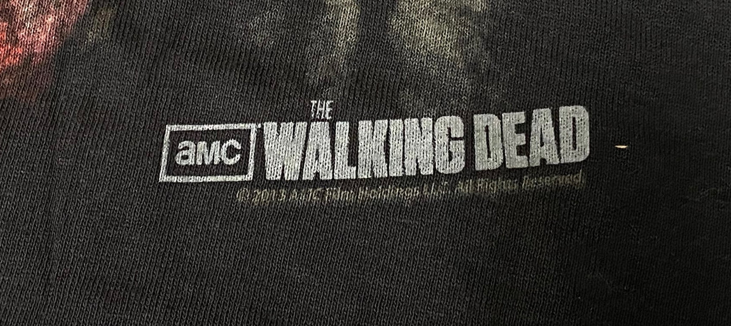 Walking Dead 2013 "Beware of Biters" Adult Black T-Shirt Medium & XL by AMC Holdings LLC