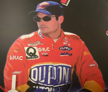 Jeff Gordon #24 1998 NASCAR Red Wall Clock (Used) by P&K Products