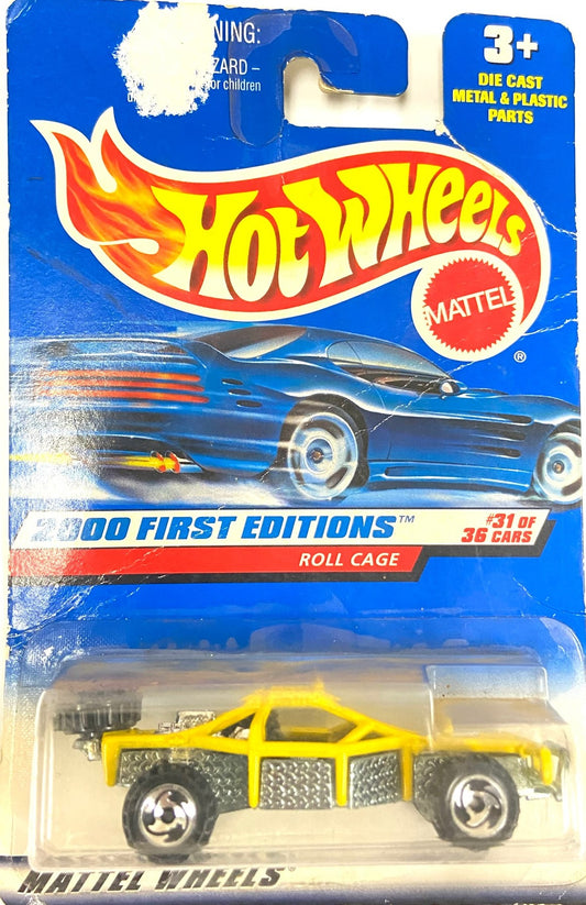 Hot Wheels 1999-2000 First Editions "Roll Cage" Car by Mattel