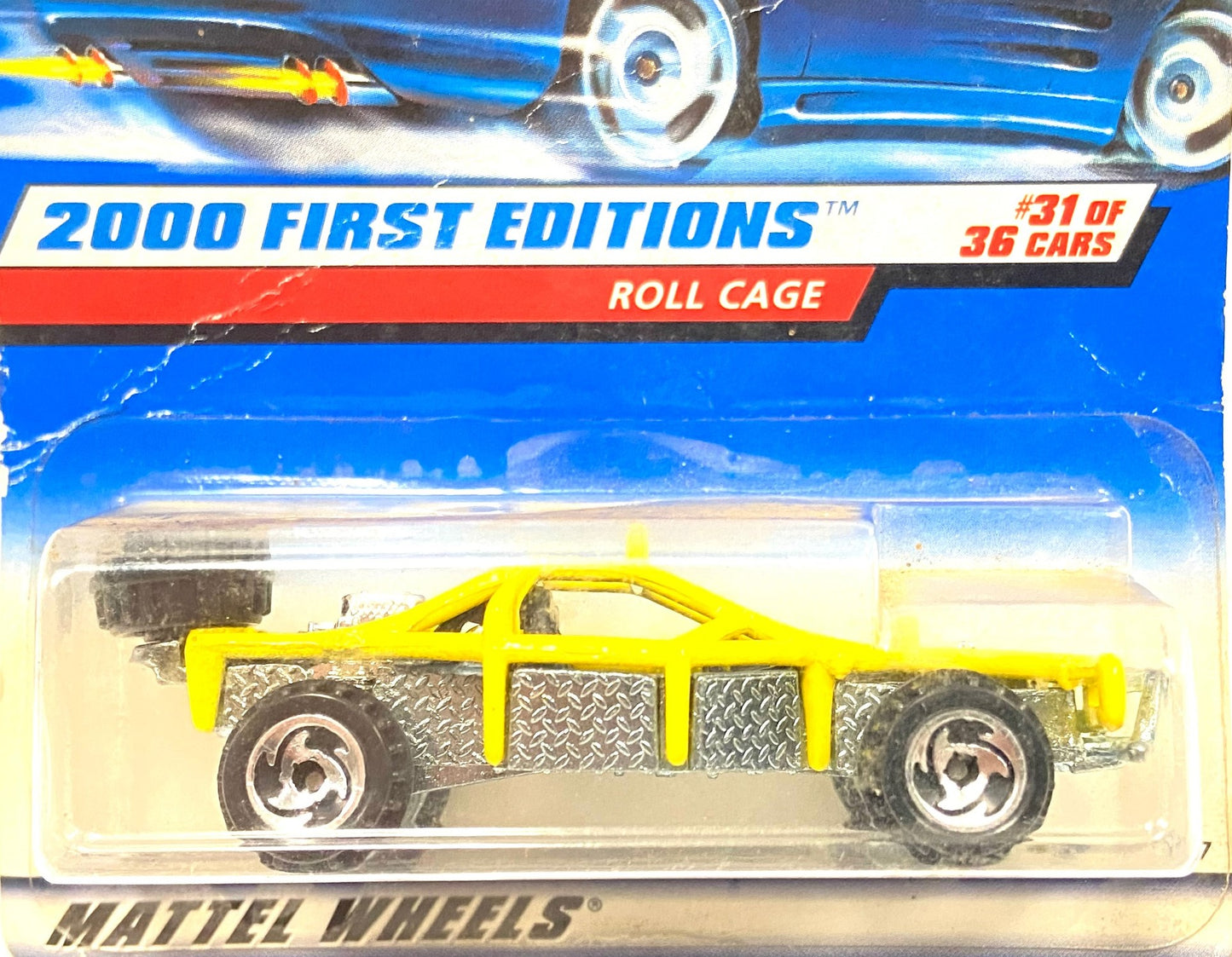 Hot Wheels 1999-2000 First Editions "Roll Cage" Car by Mattel