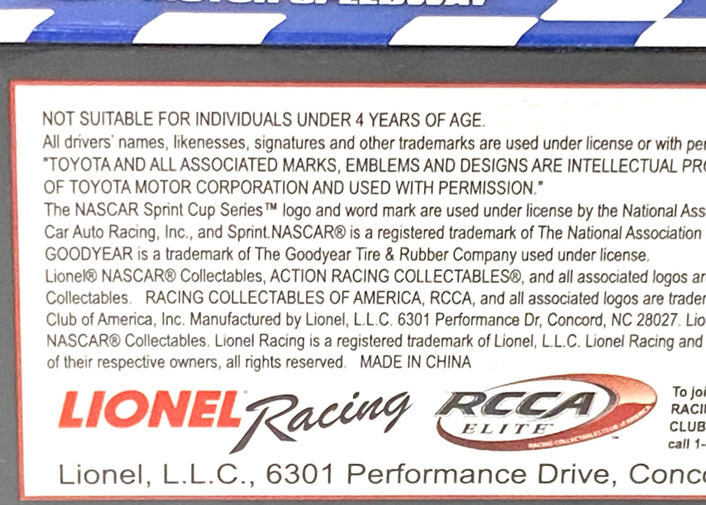 NASCAR 2017 Kobalt 400 1:64 Limited Edition Stock Car by Lionel