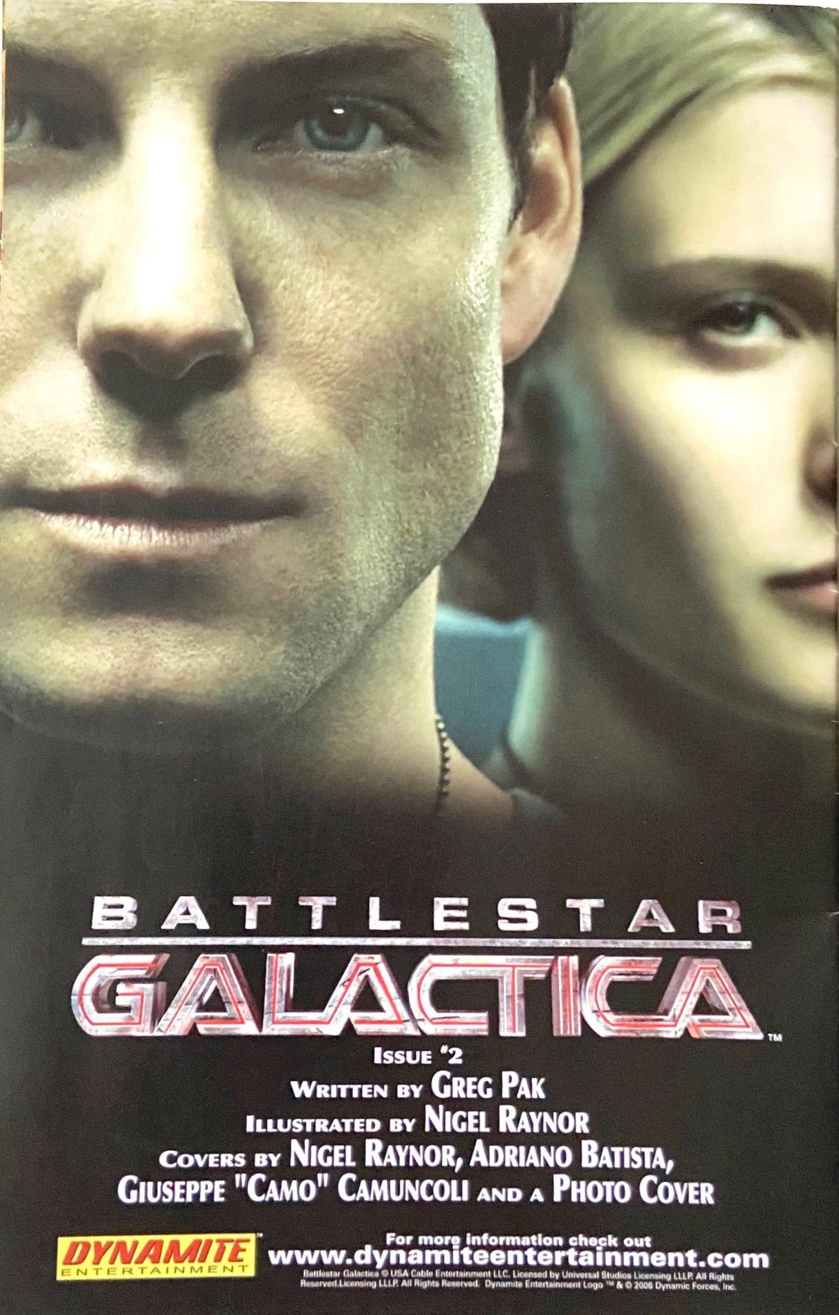 Battlestar Galactica: Issue #1 2006 by Dynamite Entertainment