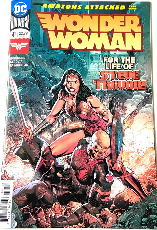 Wonder Woman: Amazons Attacked Part 1  April 2018 Issue # 41 by DC Comics