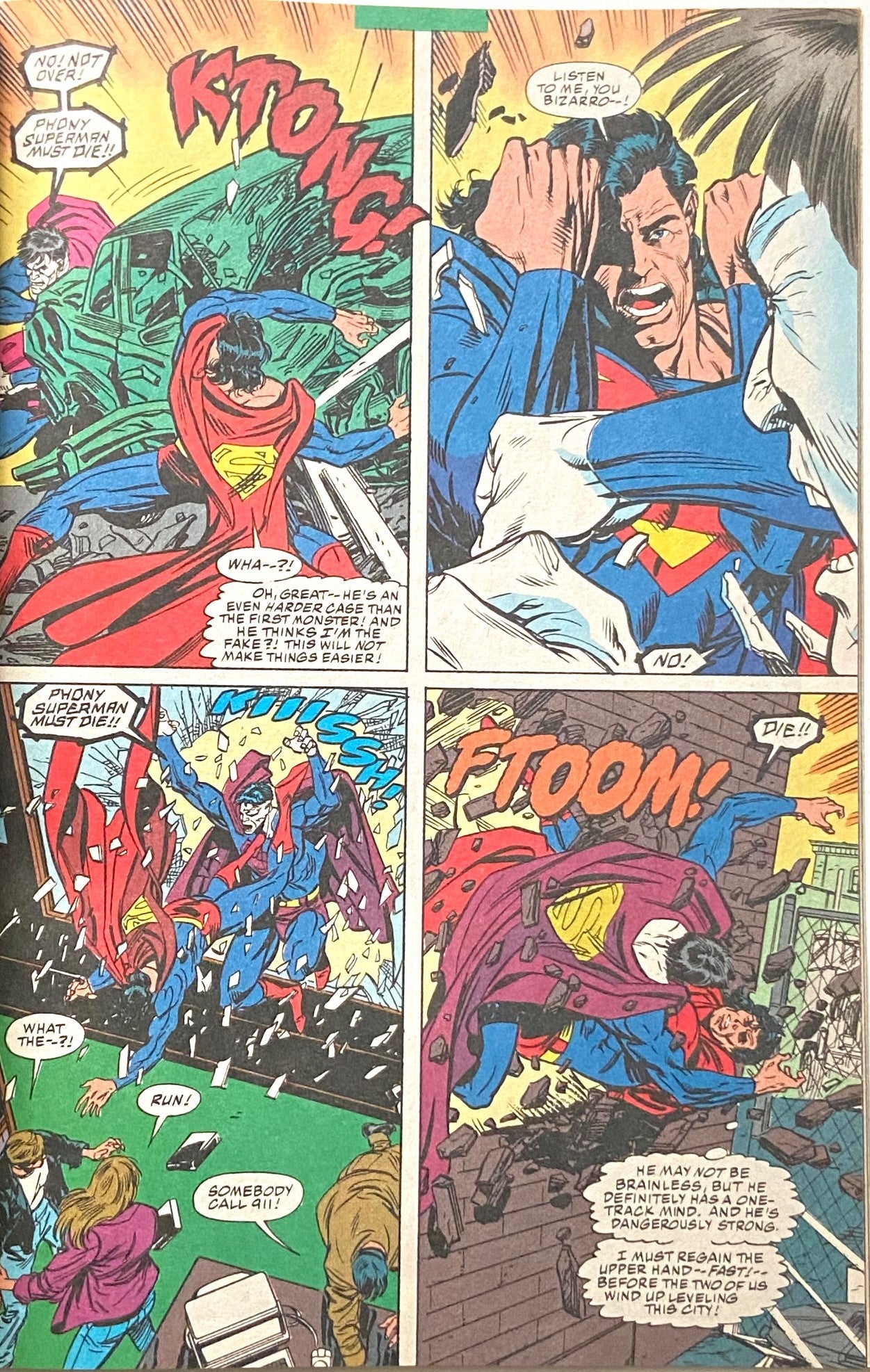 Superman: Action Comics: "Bizarro's World" March 1994 Issue # 697 by DC Comics