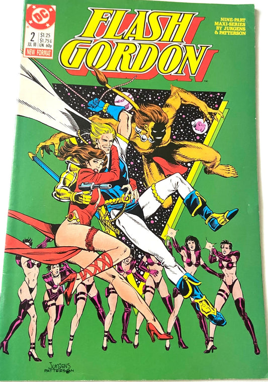 Flash Gordon:  (New Format)  #2 July 1988 by DC Comics