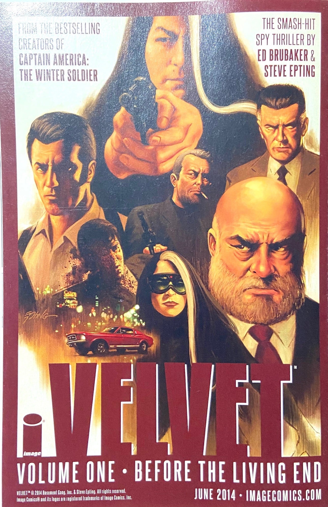 Velvet: "Before the Living End" April 2014 Issue #1 by Image Comics