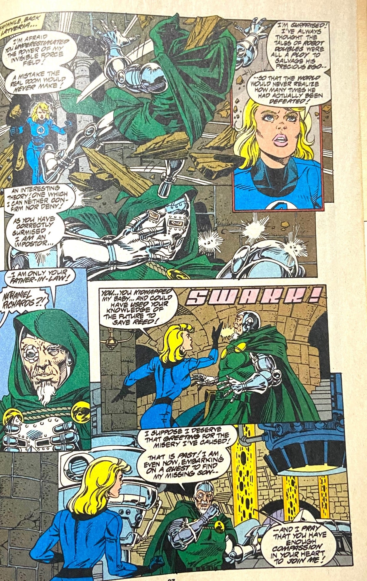 The Fantastic Four: "Days of Recent Past" Issue #393 October 1994 by Marvel Comics