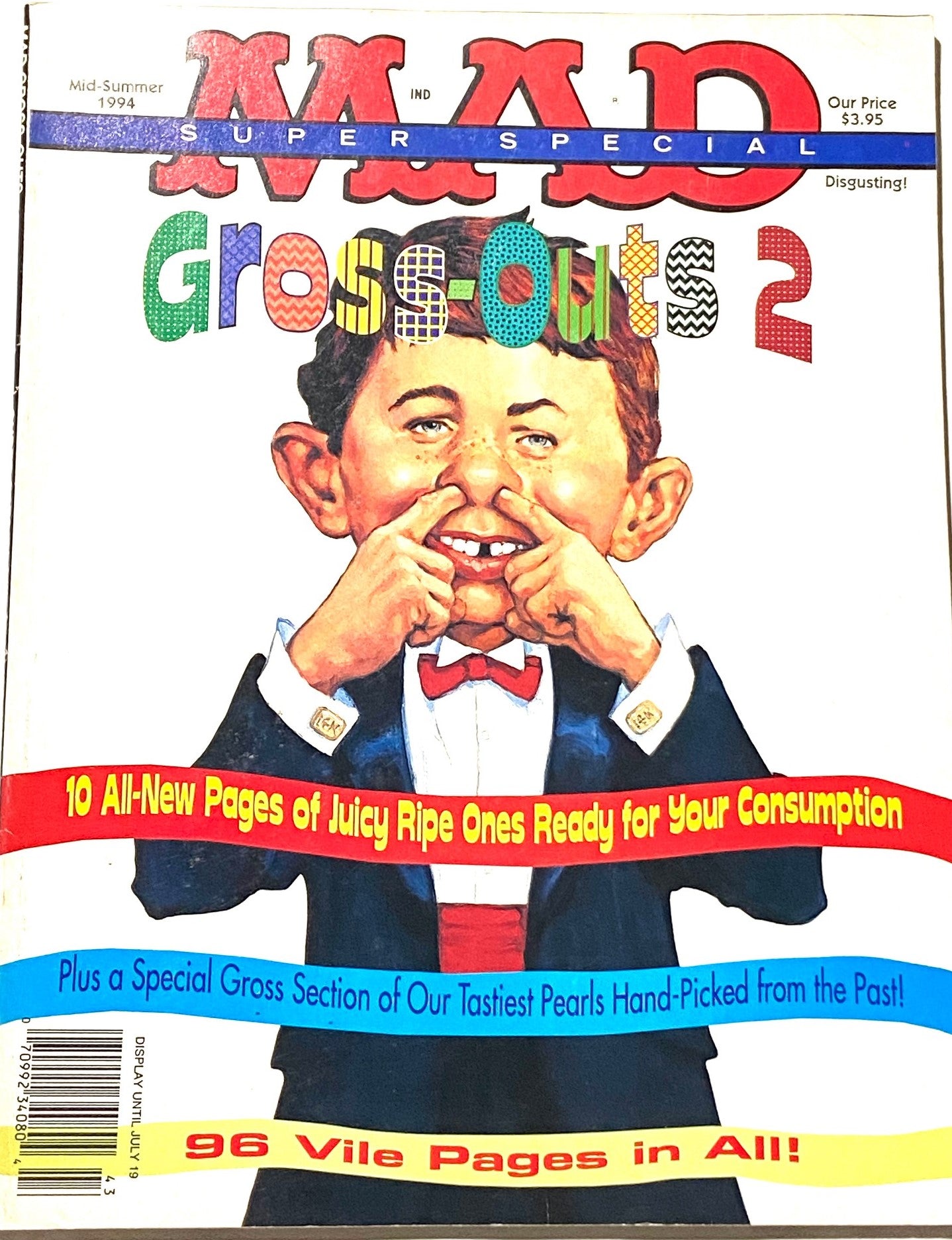 Mad Magazine: "Mad Gross-Outs 2"  Issue #96 Mid-Summer 1994 by E.C. Publications