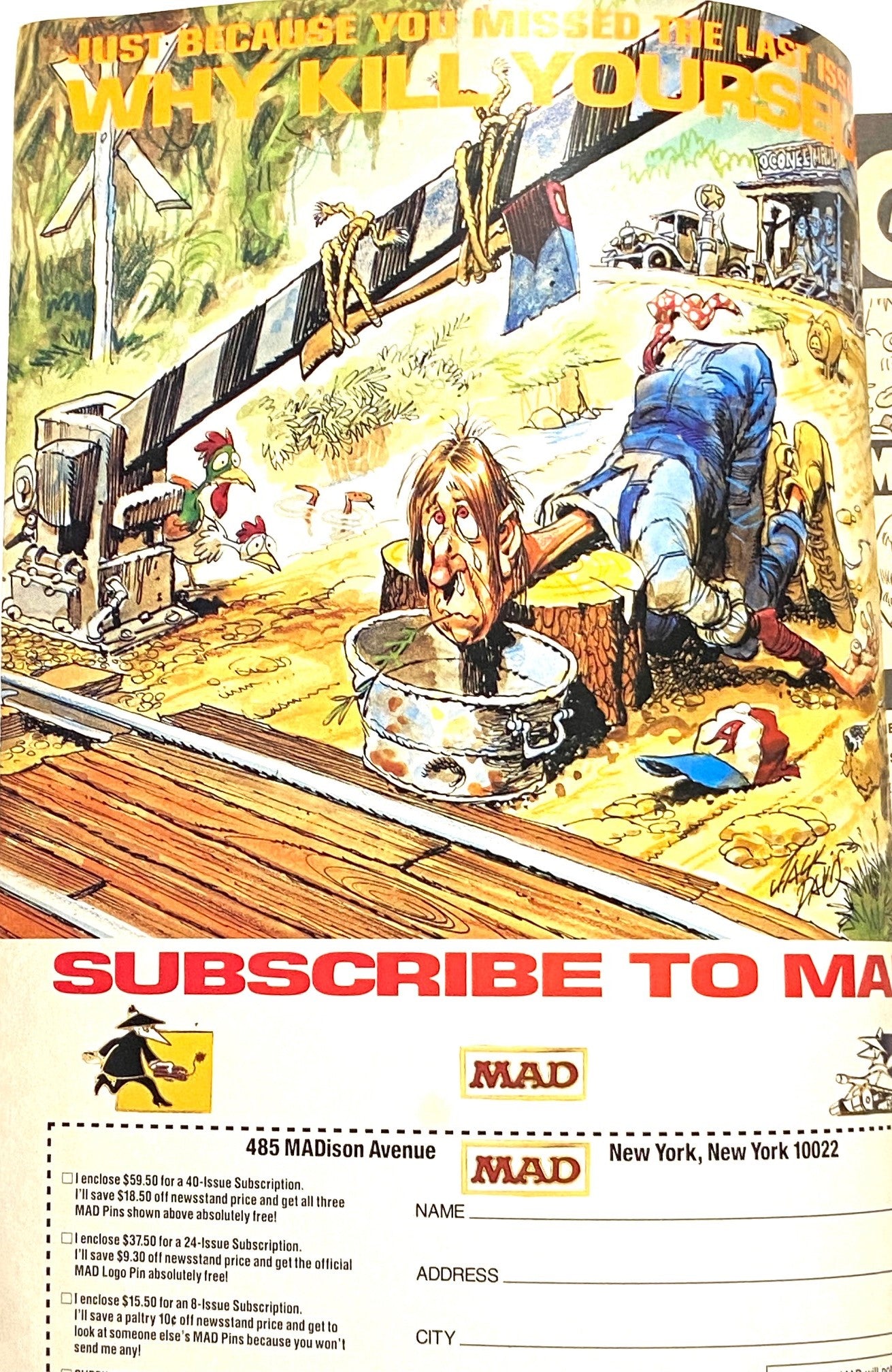 Mad Magazine: "Mad Gross-Outs 2"  Issue #96 Mid-Summer 1994 by E.C. Publications