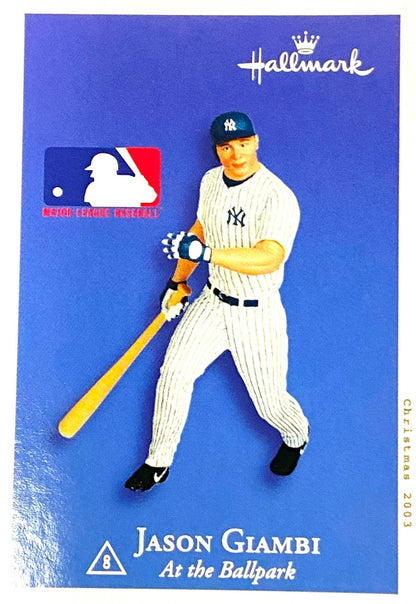 Jason Giambi 2003 MLB New York Yankees Ornament (Used) by Hallmark