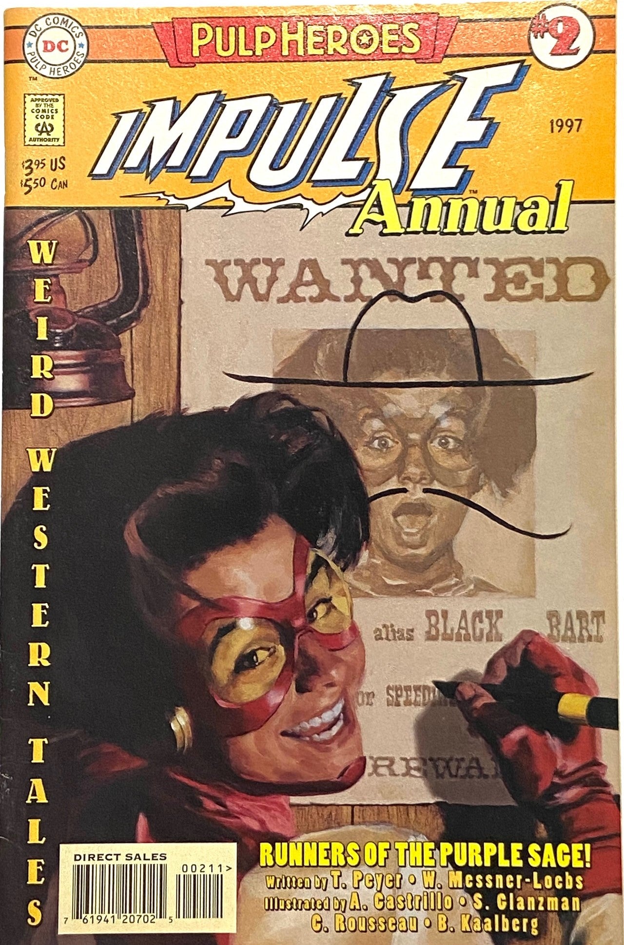 Impulse Annual 1997: "Pulp Heroes" Issue #2  1997 by DC Comics