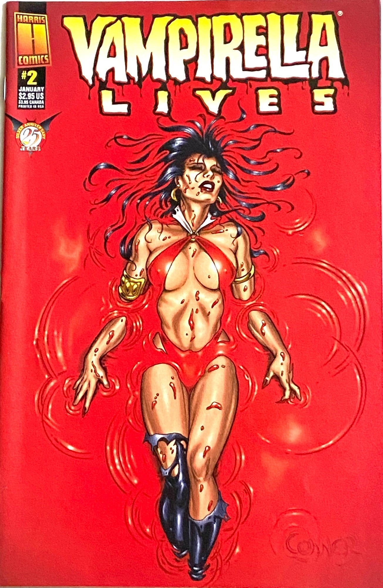 Vampirella: "Vampirella Lives" January 1997 Issue #2 by Harris Comics