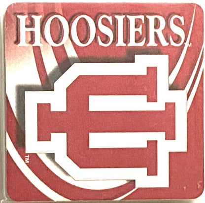 Indiana Hoosiers 4x4" Vintage NCAA European-Style Coasters (Used) Pack of 6 by Hunter