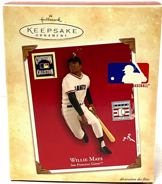 Willie Mays 2004 MLB San Francisco Giants Keepsake Ornament (Used) by Hallmark