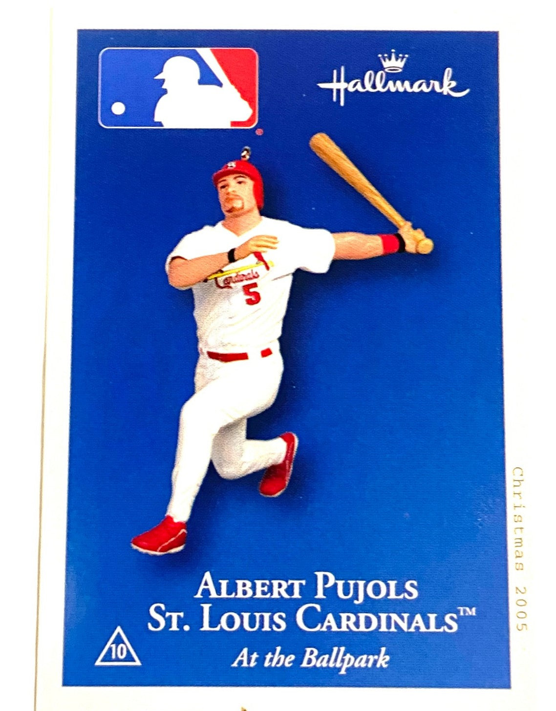 Albert Pujols 2005 MLB St. Louis Cardinals Keepsake Ornament (Used) by Hallmark