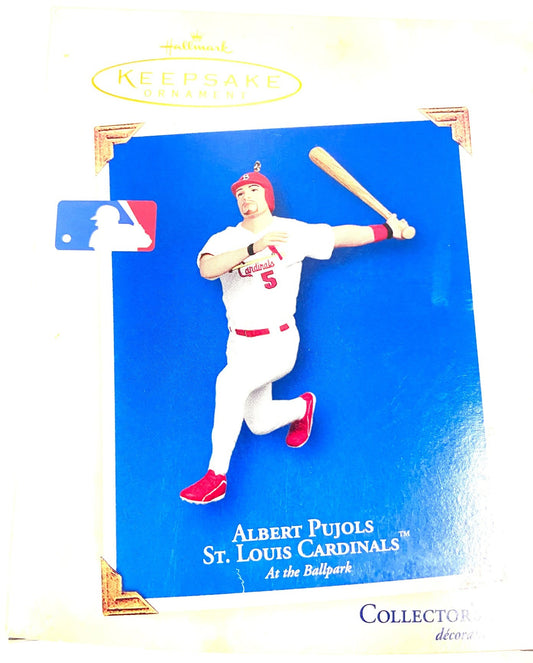 Albert Pujols 2005 MLB St. Louis Cardinals Keepsake Ornament (Used) by Hallmark