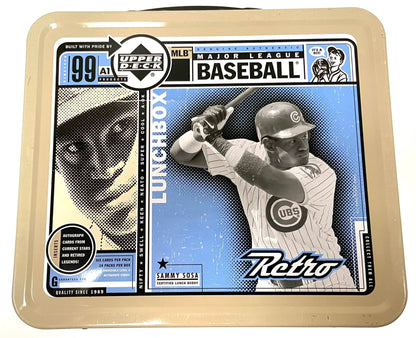 Sammy Sosa 1999 Chicago Cubs Card Storage Box Used by Upper Deck