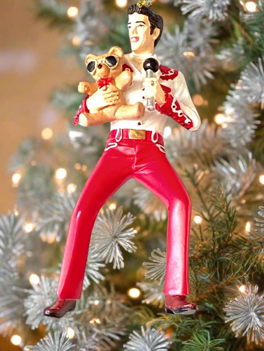 Elvis Presley 2021 Christmas "Teddy Bear" NWT Ornament by CBOCS Distribution LLC