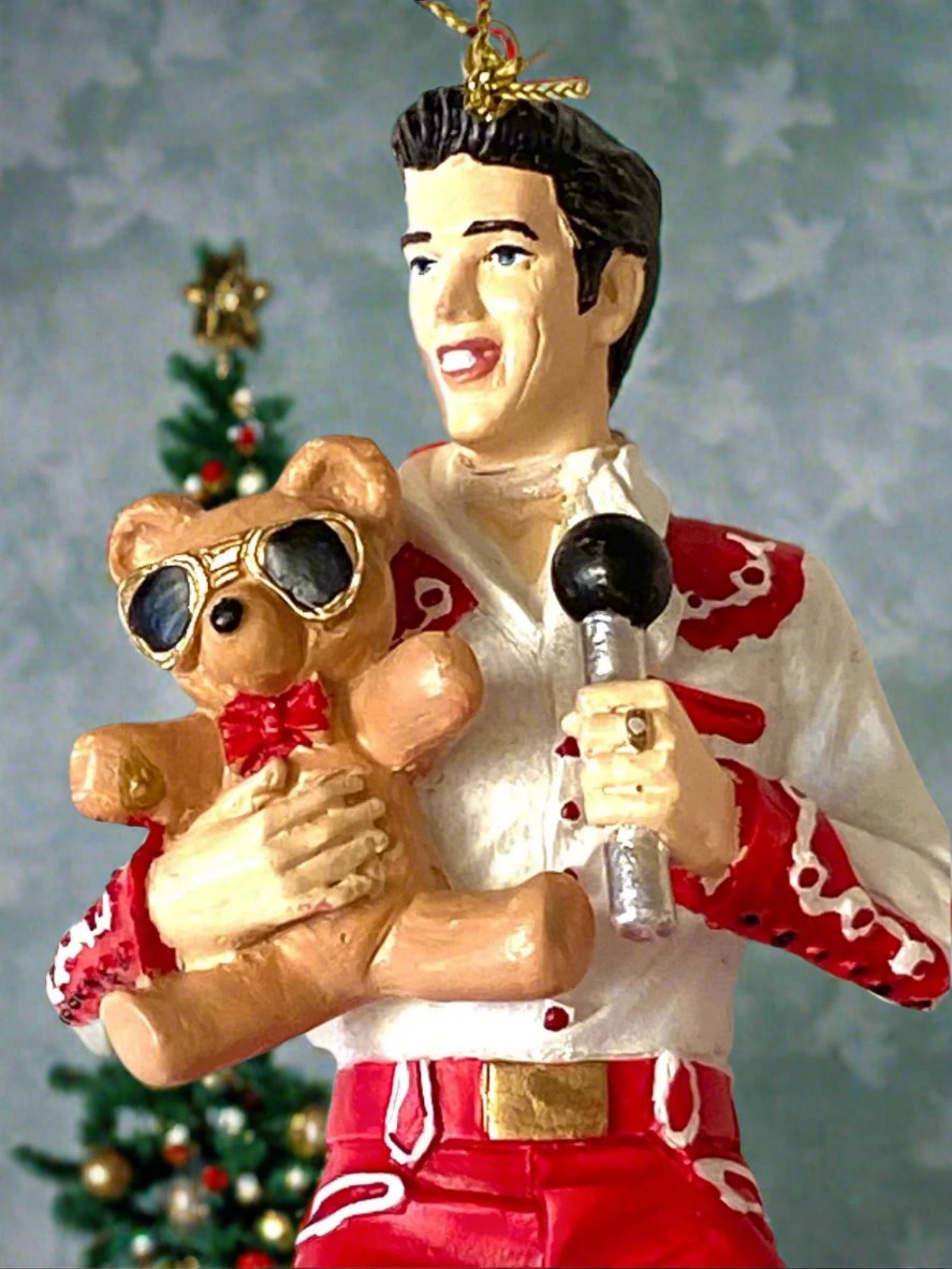 Elvis Presley 2021 Christmas "Teddy Bear" NWT Ornament by CBOCS Distribution LLC