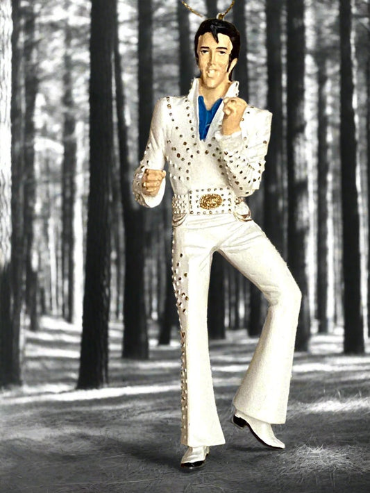 Elvis Presley 2021 "White Suit" Ornament NWT by CBOCS Distribution LLC