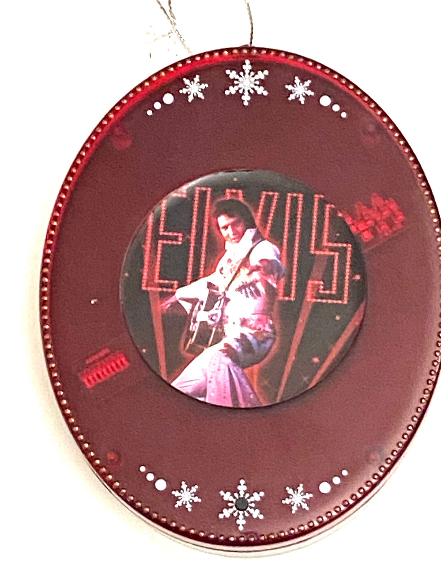 Elvis Presley 2017 "Burning Love" Musical Ornament (Used) by Dyno Seasonal Solutions Inc.