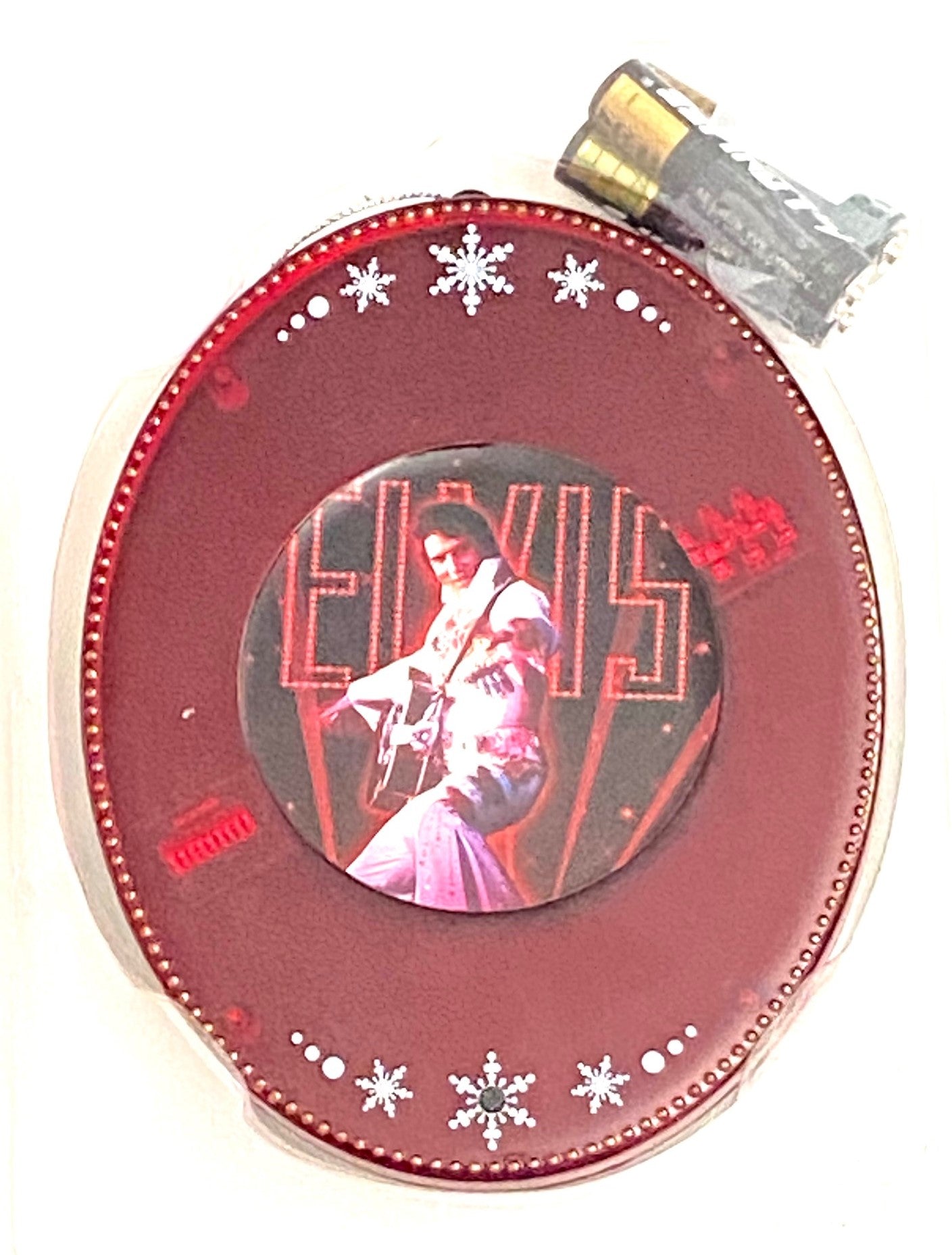 Elvis Presley 2017 "Burning Love" Musical Ornament (Used) by Dyno Seasonal Solutions Inc.