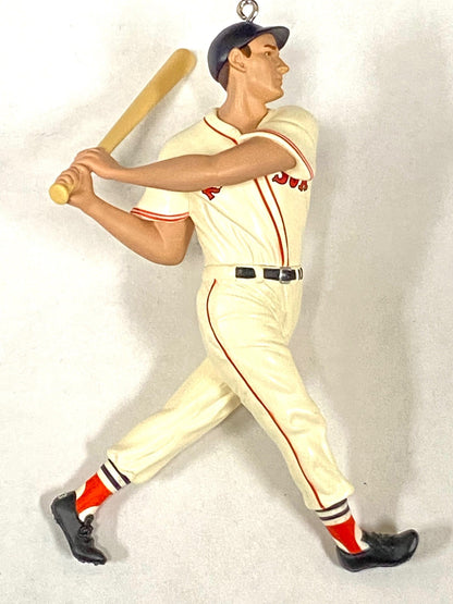 Ted Williams 2003 Boston Red Sox Keepsake Ornament Used by Hallmark