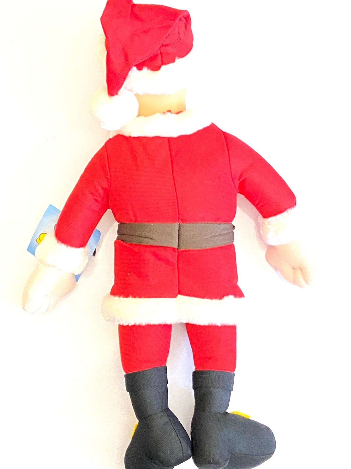 Three Stooges 2002 Curly Plush Santa Doll by C3 Entertainment