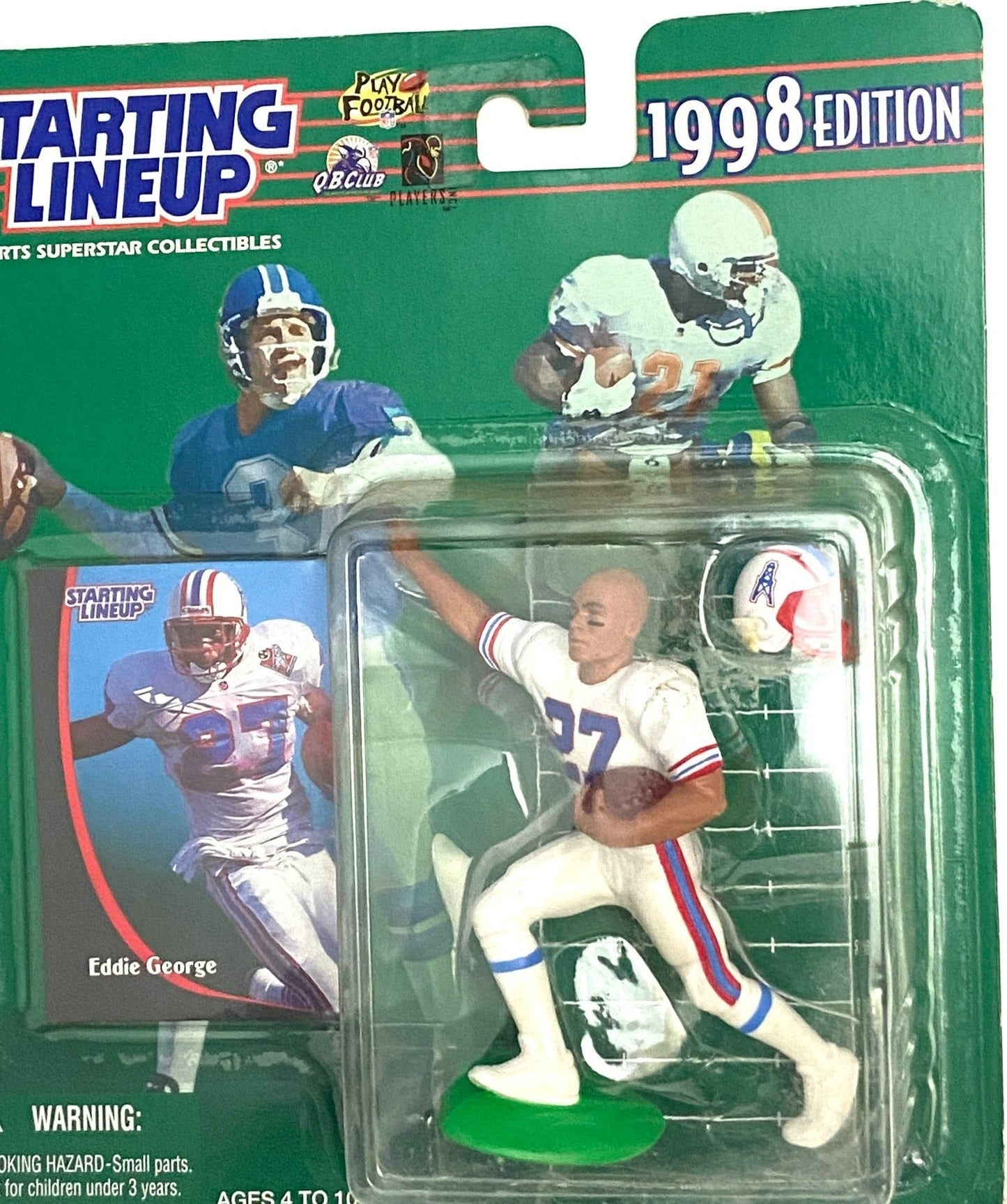 Eddie George 1998 Tennessee Oilers NFL Starting Lineup Figurine by Kenner