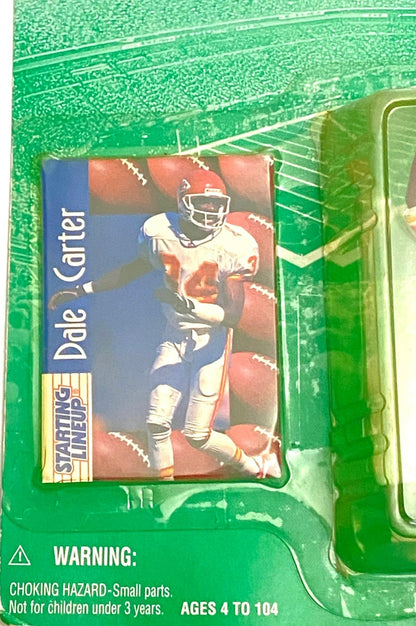 Dale Carter 1997 Kansas City Chiefs NFL Starting Lineup Figurine by Kenner