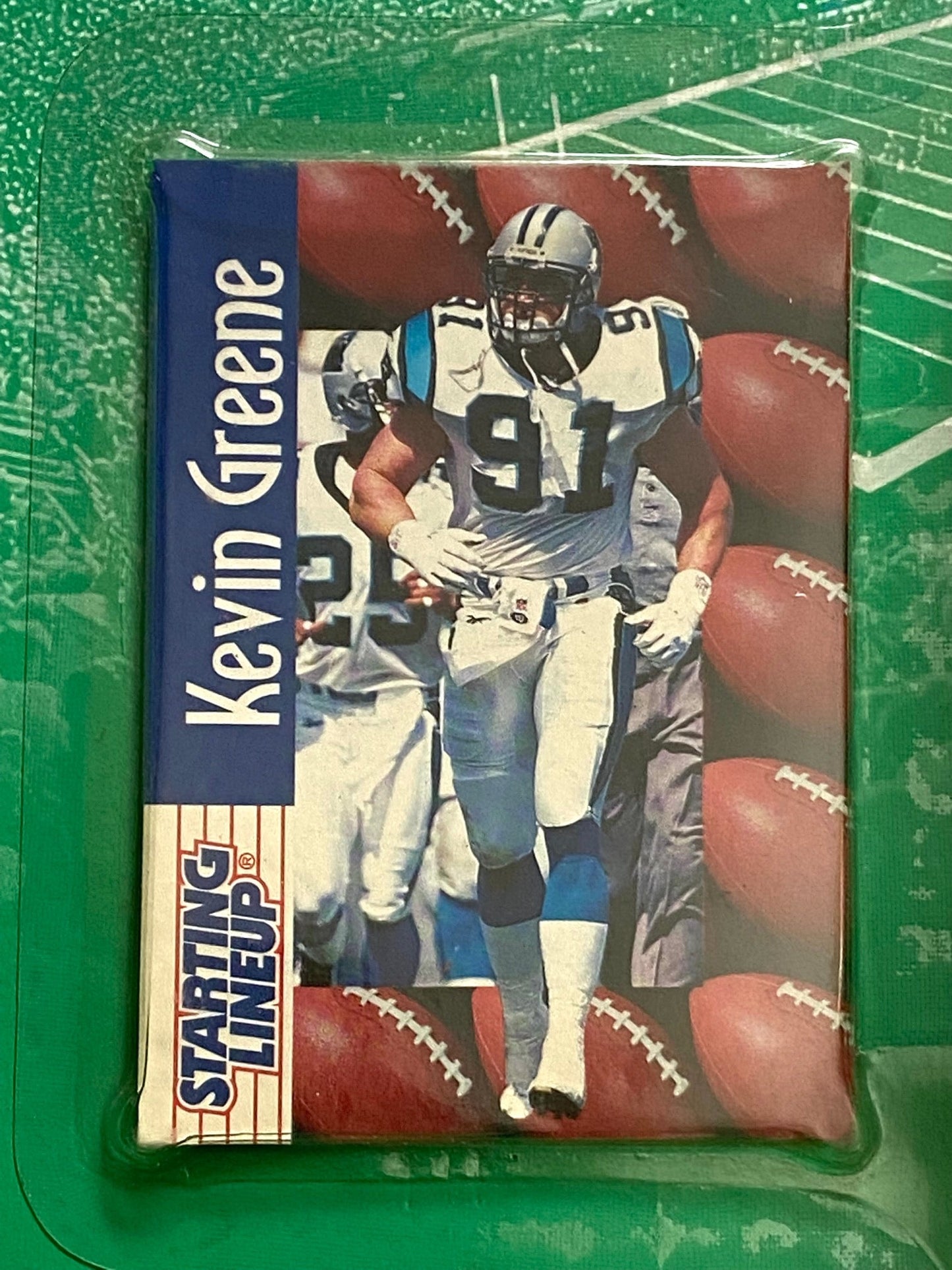 Kevin Greene 1997 Carolina Panthers NFL Starting Lineup Figurine by Kenner