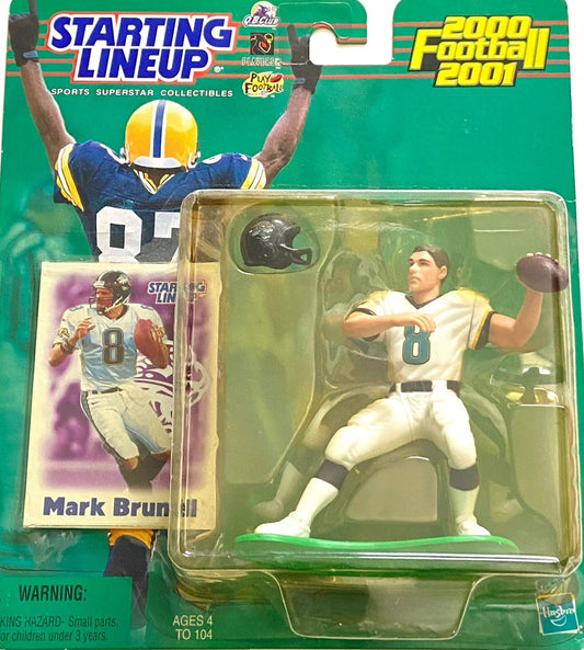 Mark Brunell 2000-01 NFL Jacksonville Jaguars Starting Lineup Figurine by Hasbro