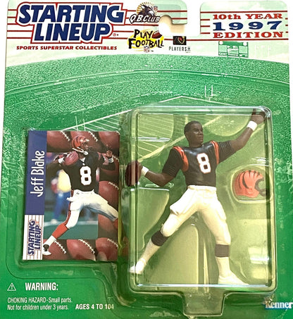 Jeff Blake 1997 NFL Cincinnati Bengals Starting Lineup Figurine by Kenner