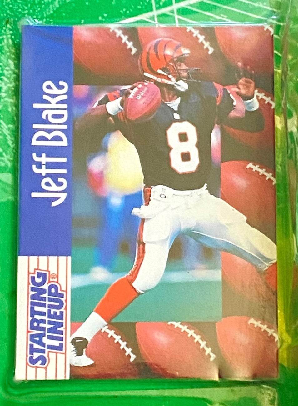 Jeff Blake 1997 NFL Cincinnati Bengals Starting Lineup Figurine by Kenner