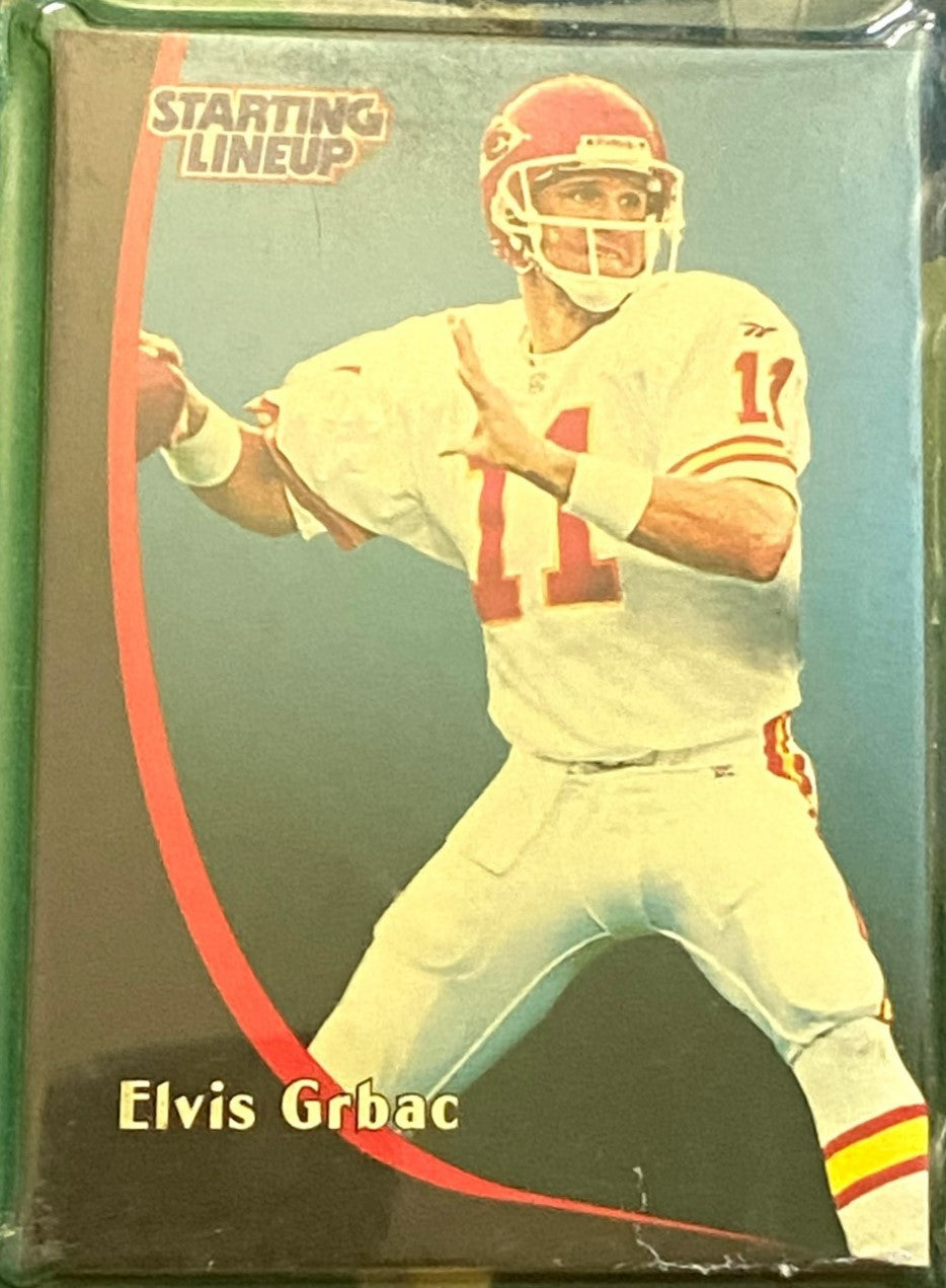 Elvis Grbac 1998 NFL KC Chiefs Starting Lineup Figurine by Kenner