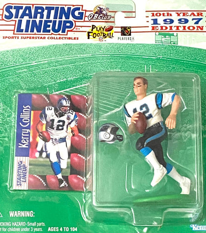 Kerry Collins 1997 NFL Carolina Panthers Starting Lineup Figurine by Kenner