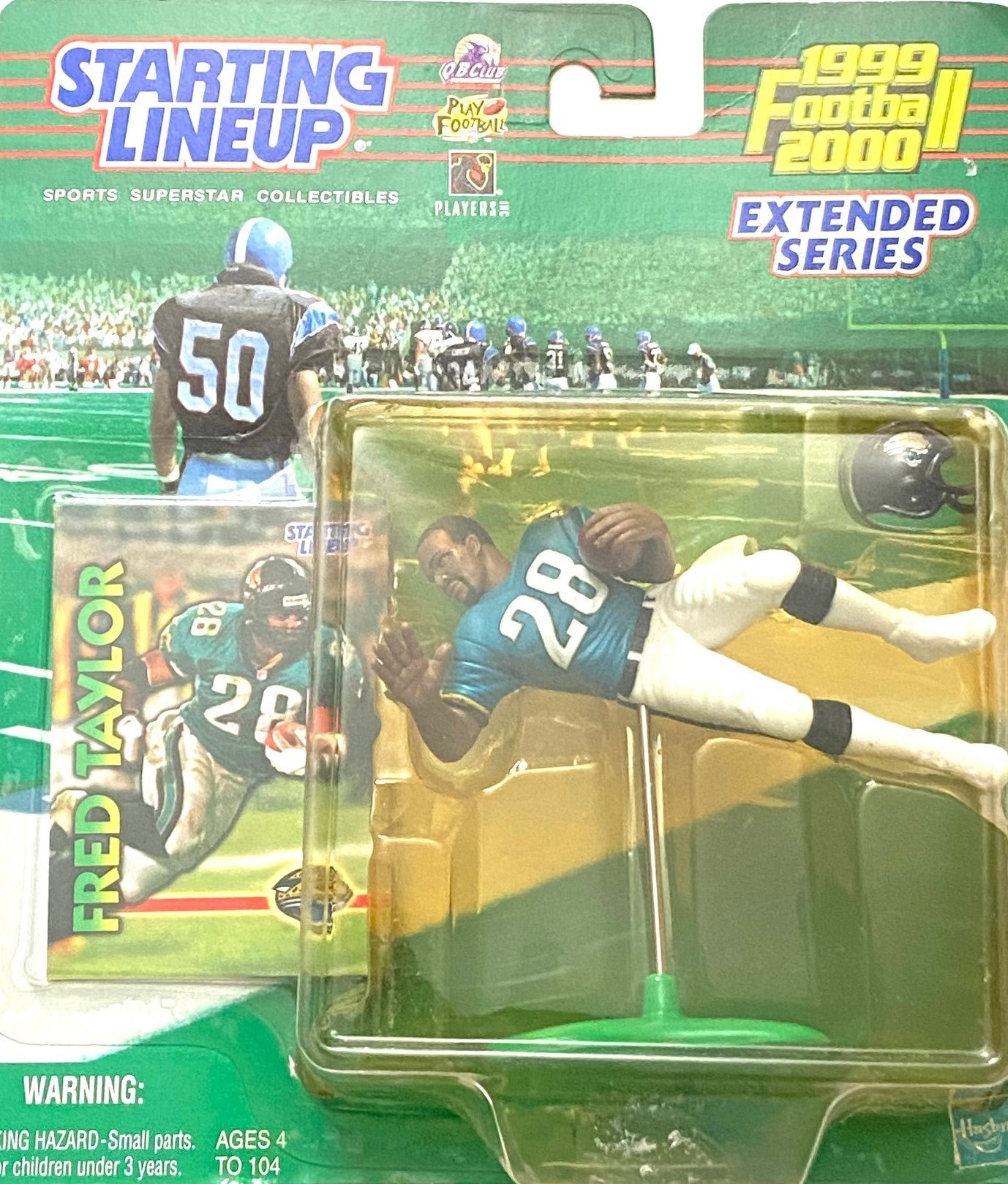 Fred Taylor 1999-2000 NFL Jacksonville Jaguars Starting Lineup Figurine by Hasbro