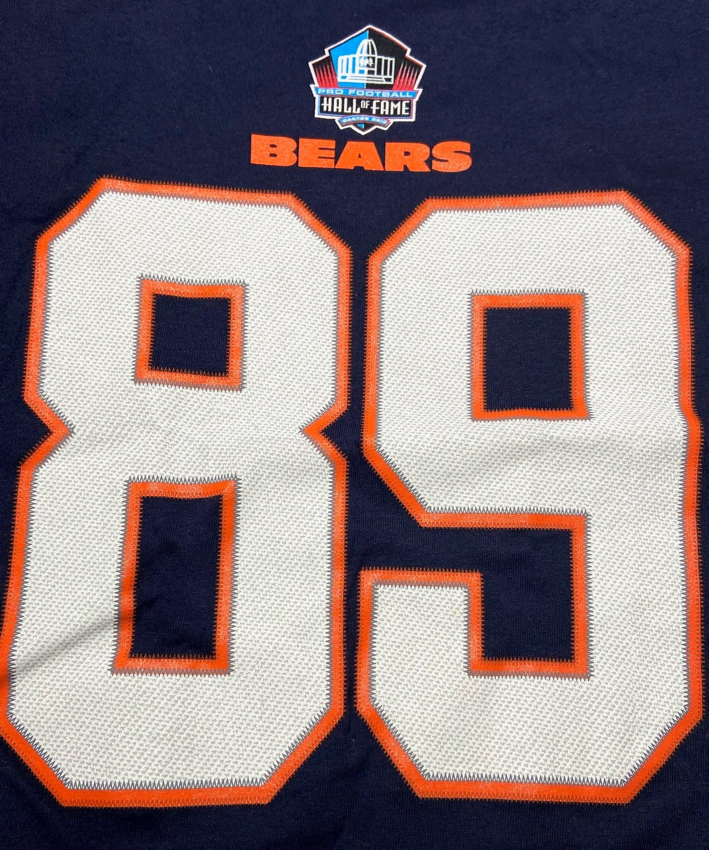 Mike Ditka #89 2013 NFL Chicago Bears Adult Small Black Jersey T-Shirt by NFL Team Apparel