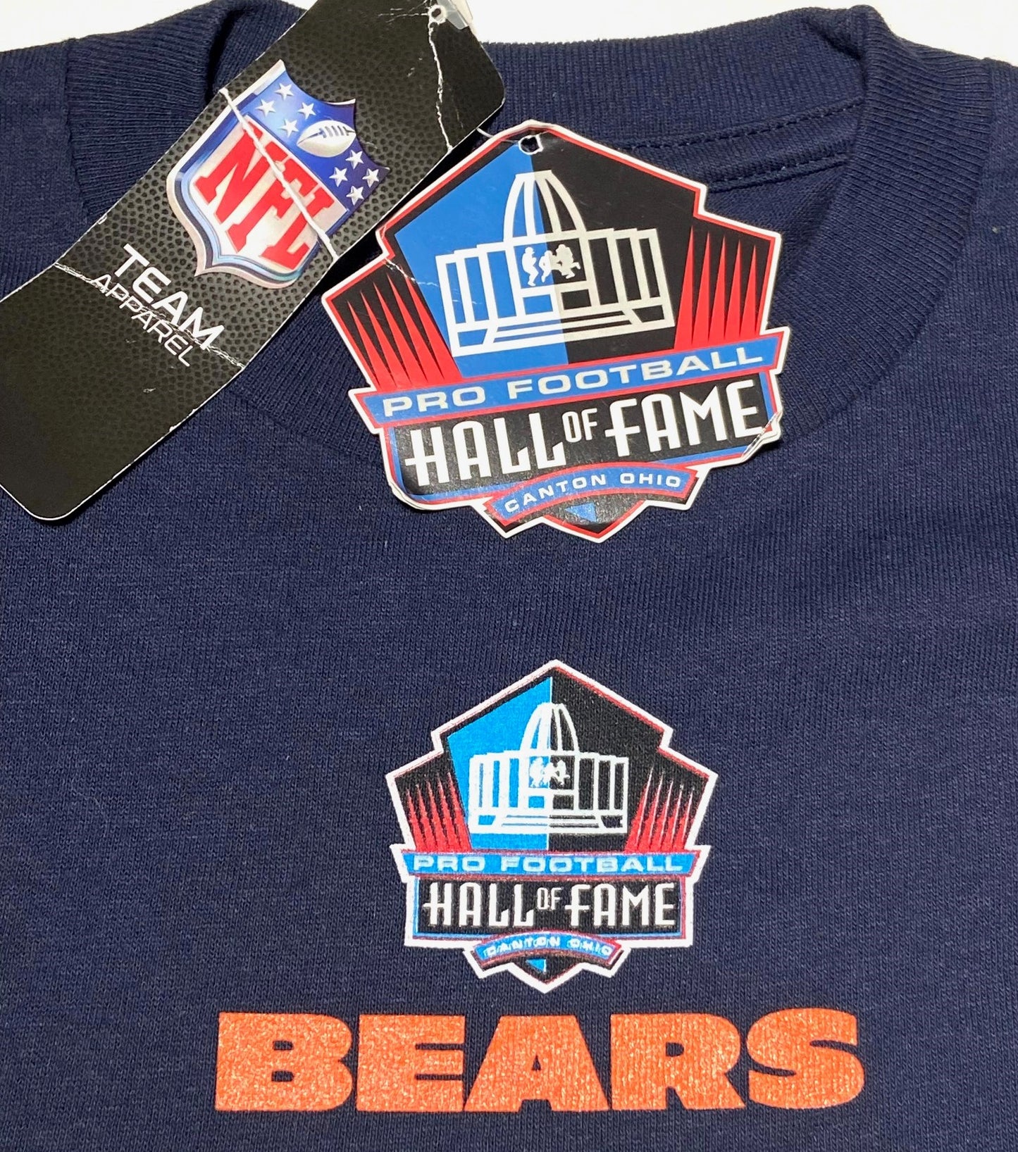 Mike Ditka #89 2013 NFL Chicago Bears Adult Small Black Jersey T-Shirt by NFL Team Apparel