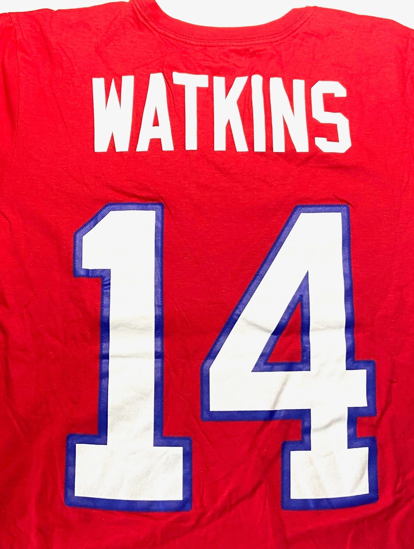 Sammy Watkins 2015 NFL Buffalo Bills Adult Small Red Jersey T-Shirt