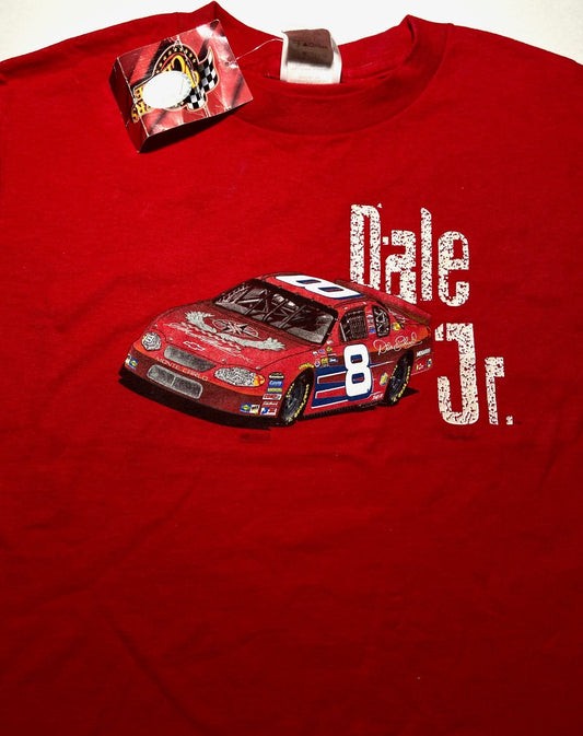 Dale Earnhardt, Jr. 2004 NASCAR Youth X-Large (18-20) Red T-Shirt by CSA