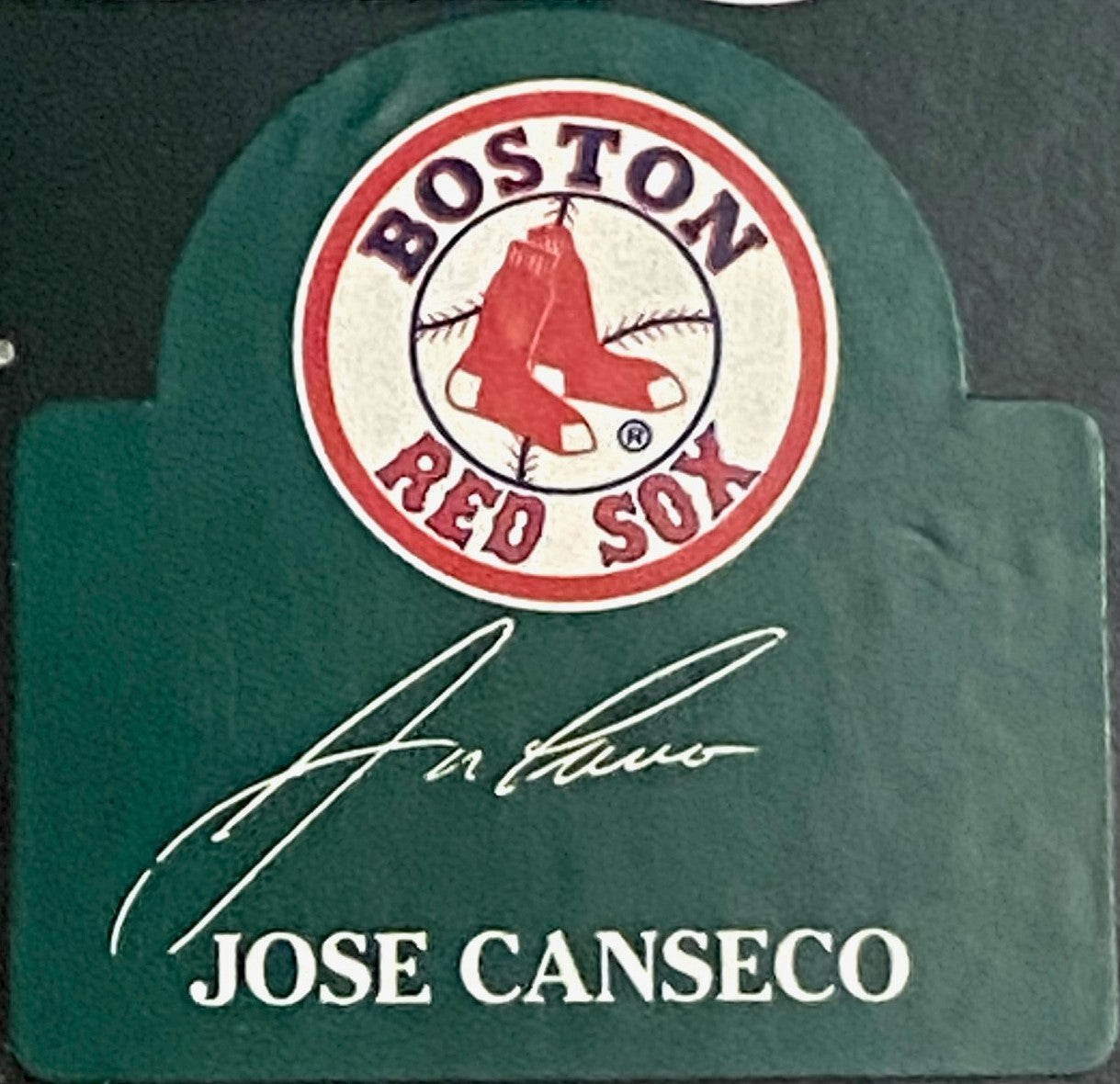 Jose Canseco 1996 MLB Boston Red Sox Headliner Figurine by Corinthian